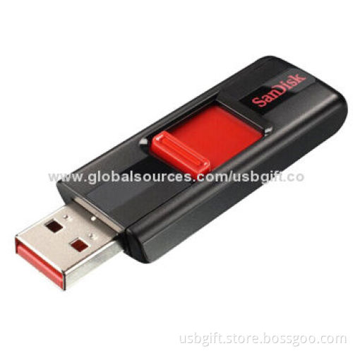 USB flash memory, 4GB memory capacity, retractable, promotional gift